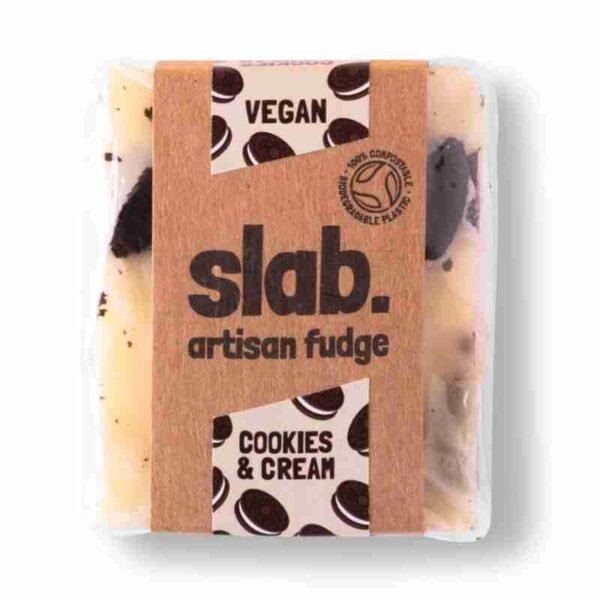 Slab Artisan Fudge - Vegan Cookies & Cream Product Photo