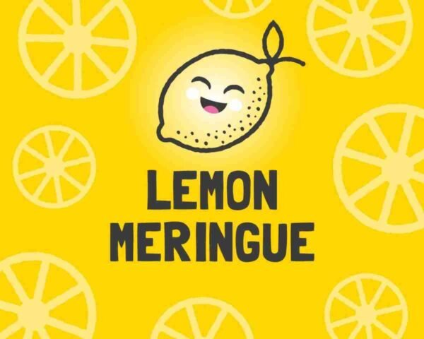 Slab Artisan Fudge - Lemon Meringue Flavour Graphic