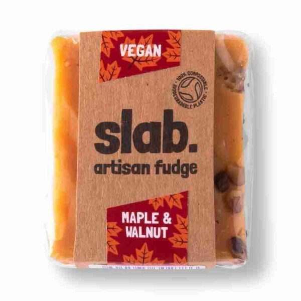 Slab Artisan Fudge - Vegan Maple & Walnut Product Photo
