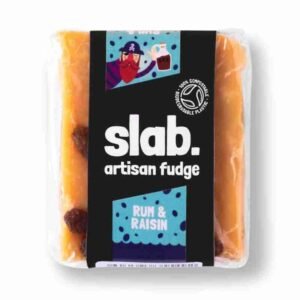 Slab Artisan Fudge - Rum & Raisin Product Photo Slab Artisan Fudge - Rum & Raisin Product Photo