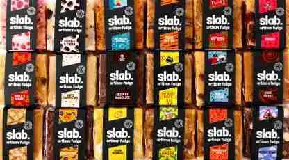 Slab Artisan Fudge Creative Photo - Dairy All