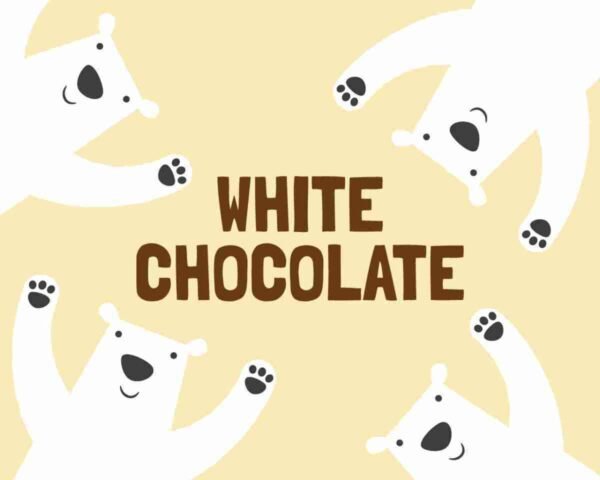 Slab Artisan Fudge - White Chocolate Flavour Graphic Slab Artisan Fudge - White Chocolate Flavour Graphic